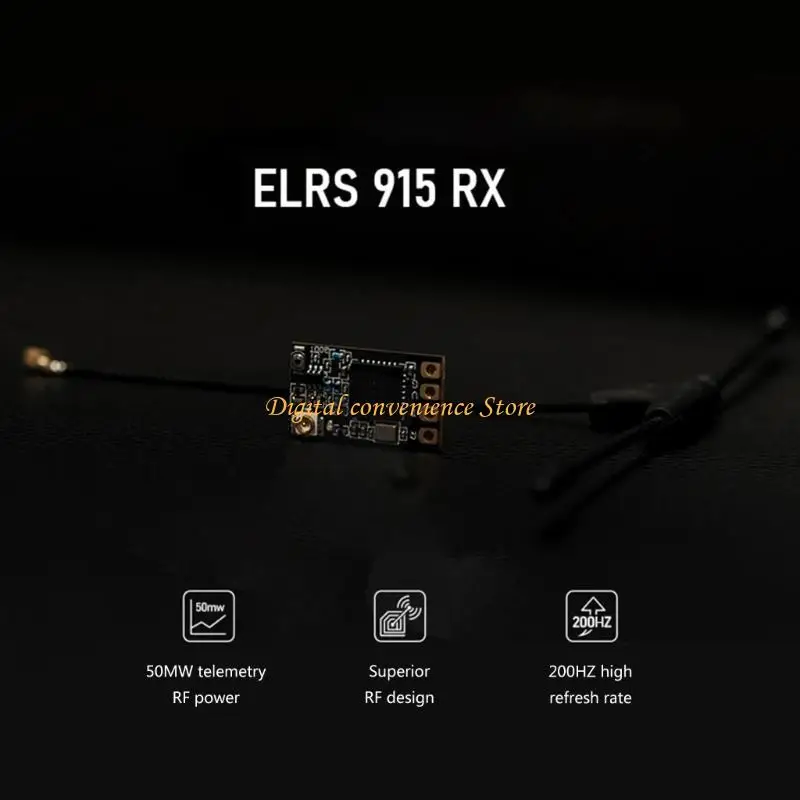 

97QA 1 Set Foxeer ELRS 915RX Receiver Module Board for FPVs Long-distanced