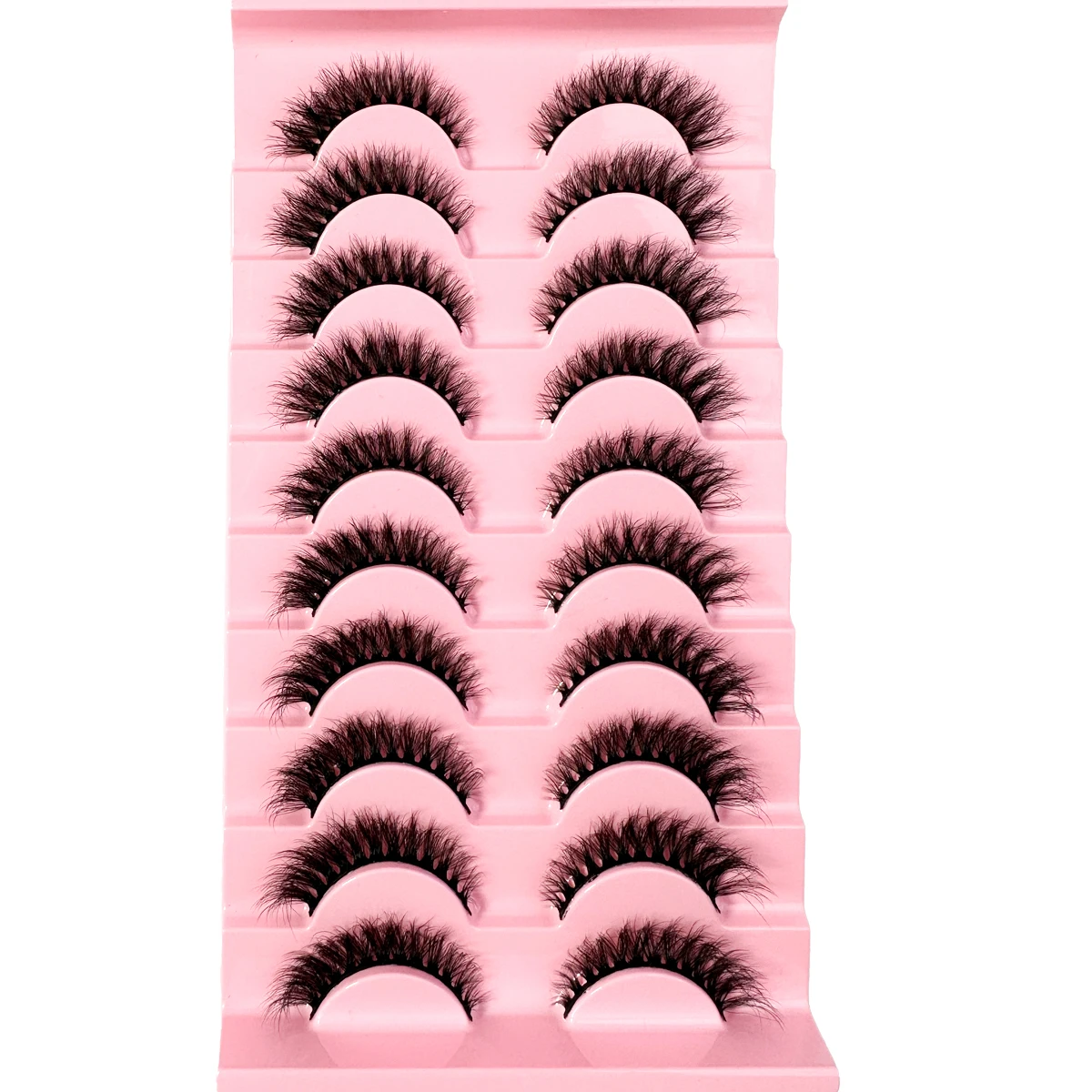 10/7/5/1 ペアナチュラル 3D つけまつげメイクミンクまつげ偽アイまつげフェイク cils メイクアップ美容 maquillaje ツール H13 猫