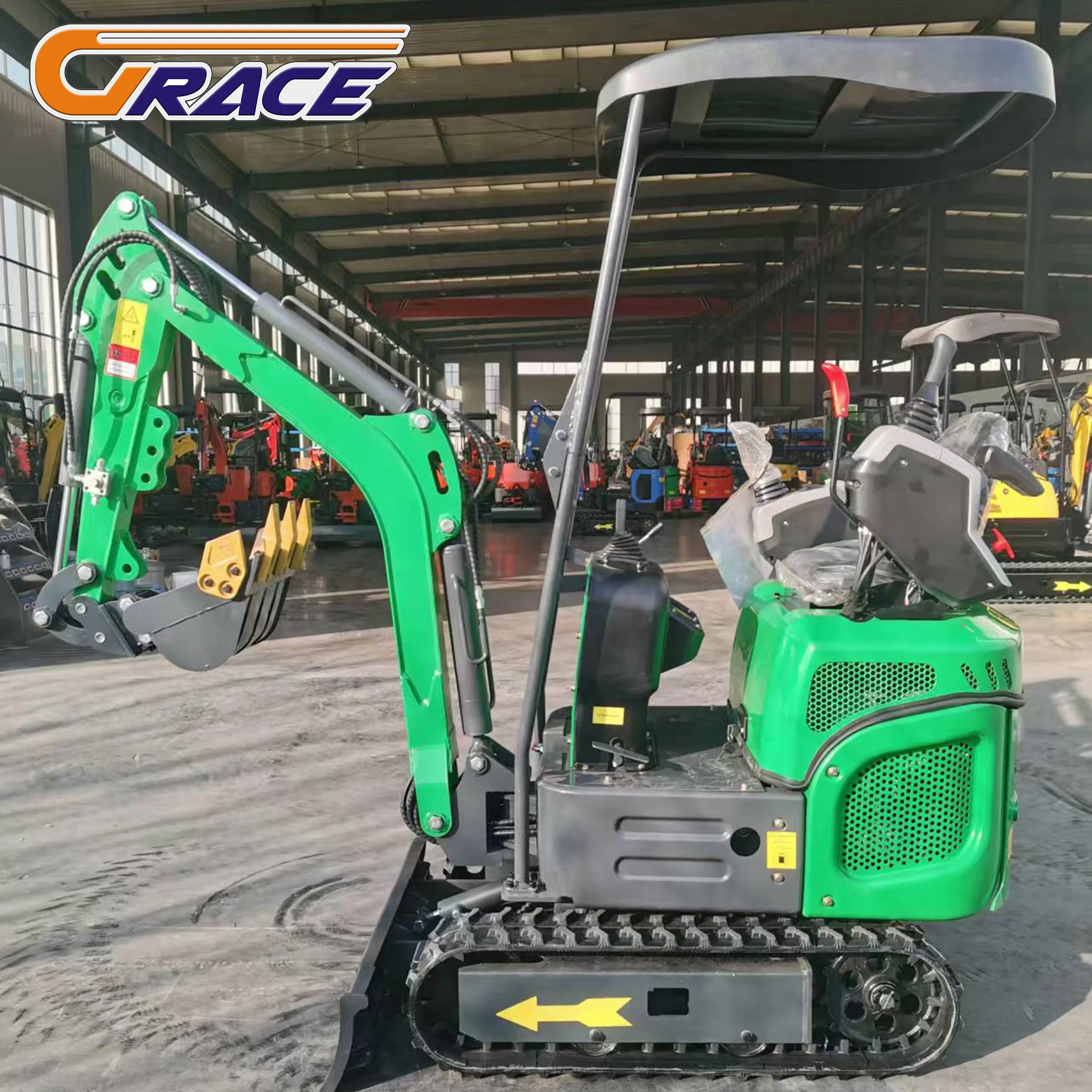 2025 جديد مخصص 2.2 طن حفارة كوبوتا EPA CE حفار صغير كفاءة حفارة صغيرة مصنع بيع لرعاية الكروم