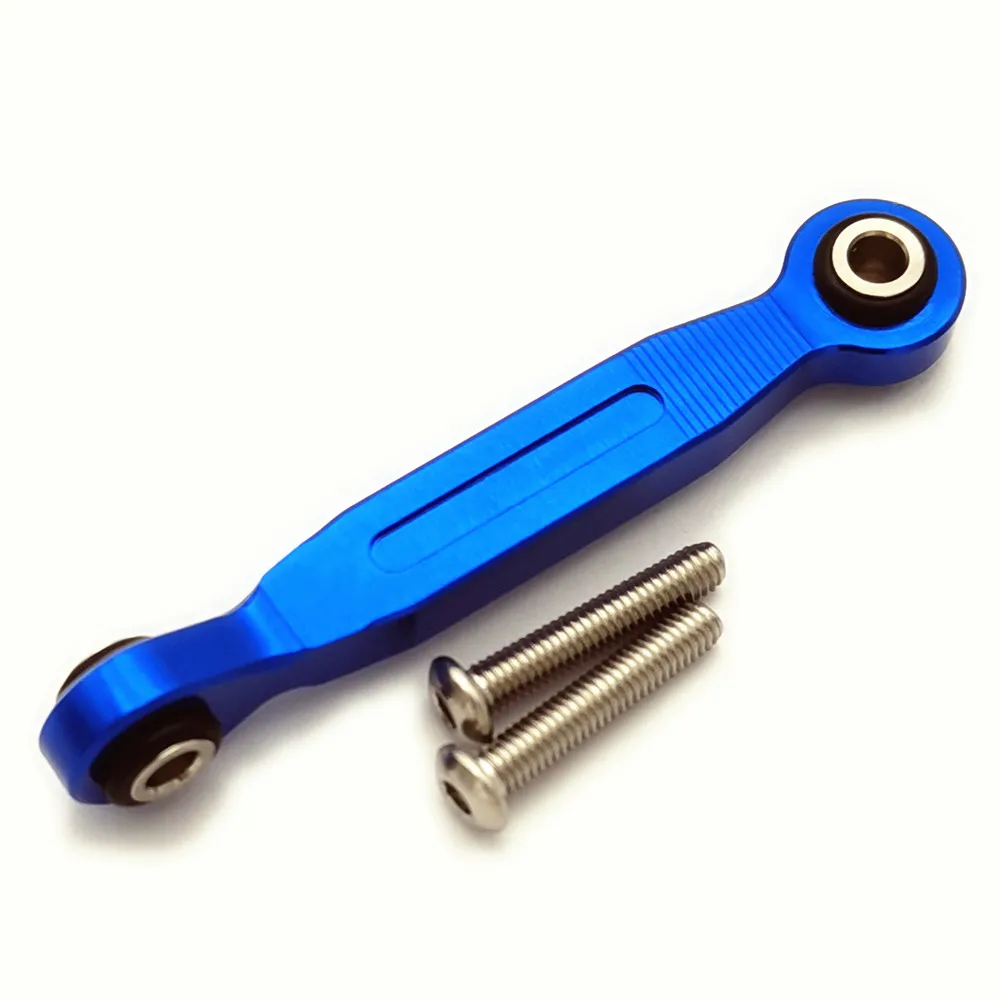 Aluminum Servo Steering Linkage 46MM Anti Dropping Design  For Traxxas 1/5 X-MAXX 7747 1/10 New MAXX 8947 RC Upgrade Part view 6