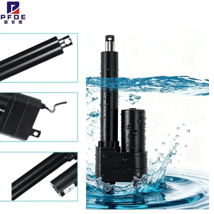 

Мощный линейный актуатор 12В 24В IP65, ход 100мм 150мм 200мм 250мм, электрический линейный двигатель 1000Н 1500Н 3000Н 4000Н 5000Н 7000Н