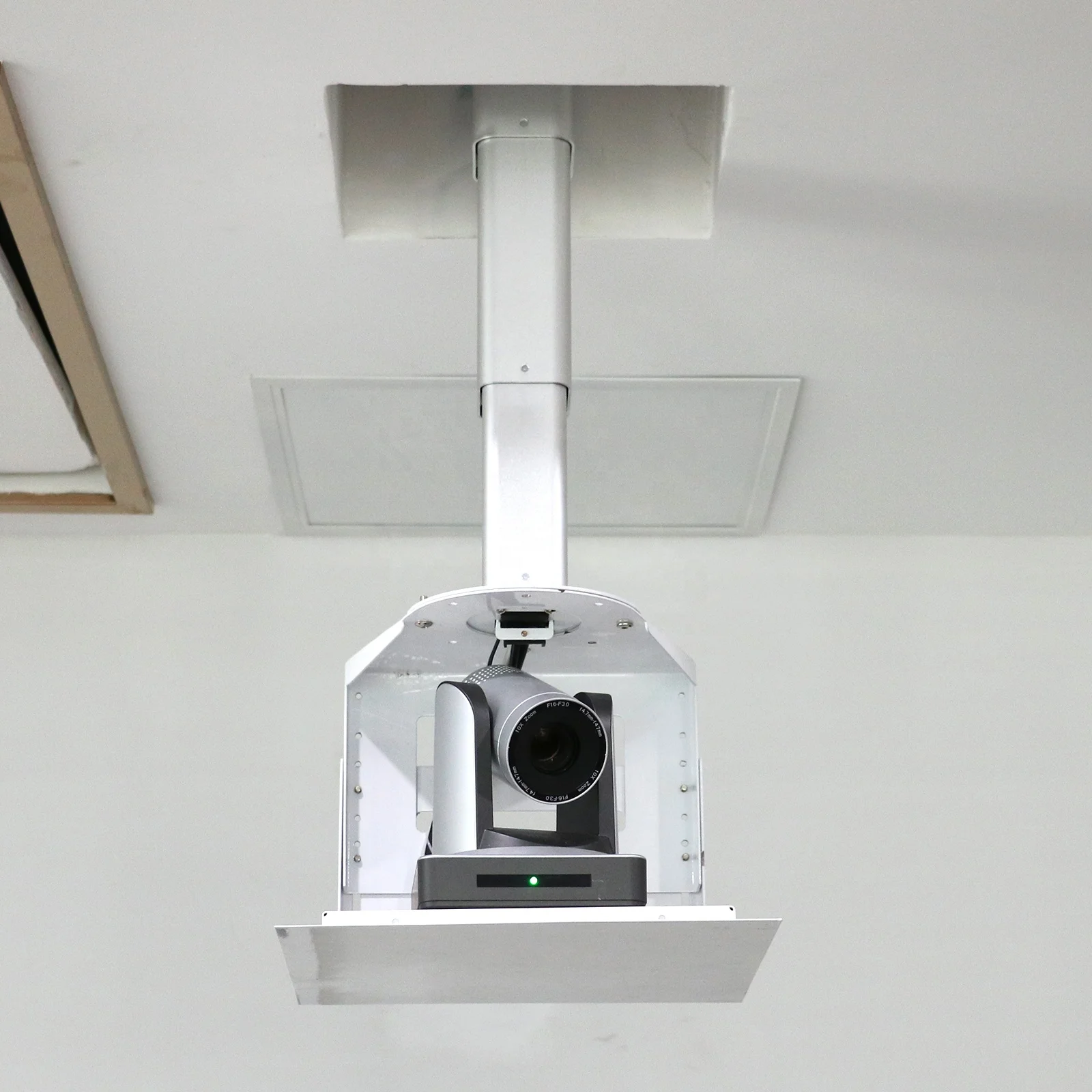 Motorized Flip Down Camera Lift Mount Hidden Ceiling Projector Lift Manufacturer for Conference Room