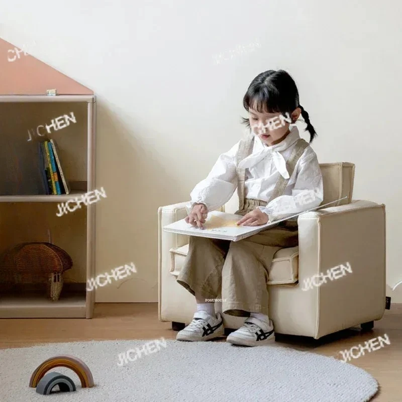 

JC Lazy Children's Sofas Simple Reclining Kids Sofa Chair Small Apartment Seats Living Room Double Chair Furniture