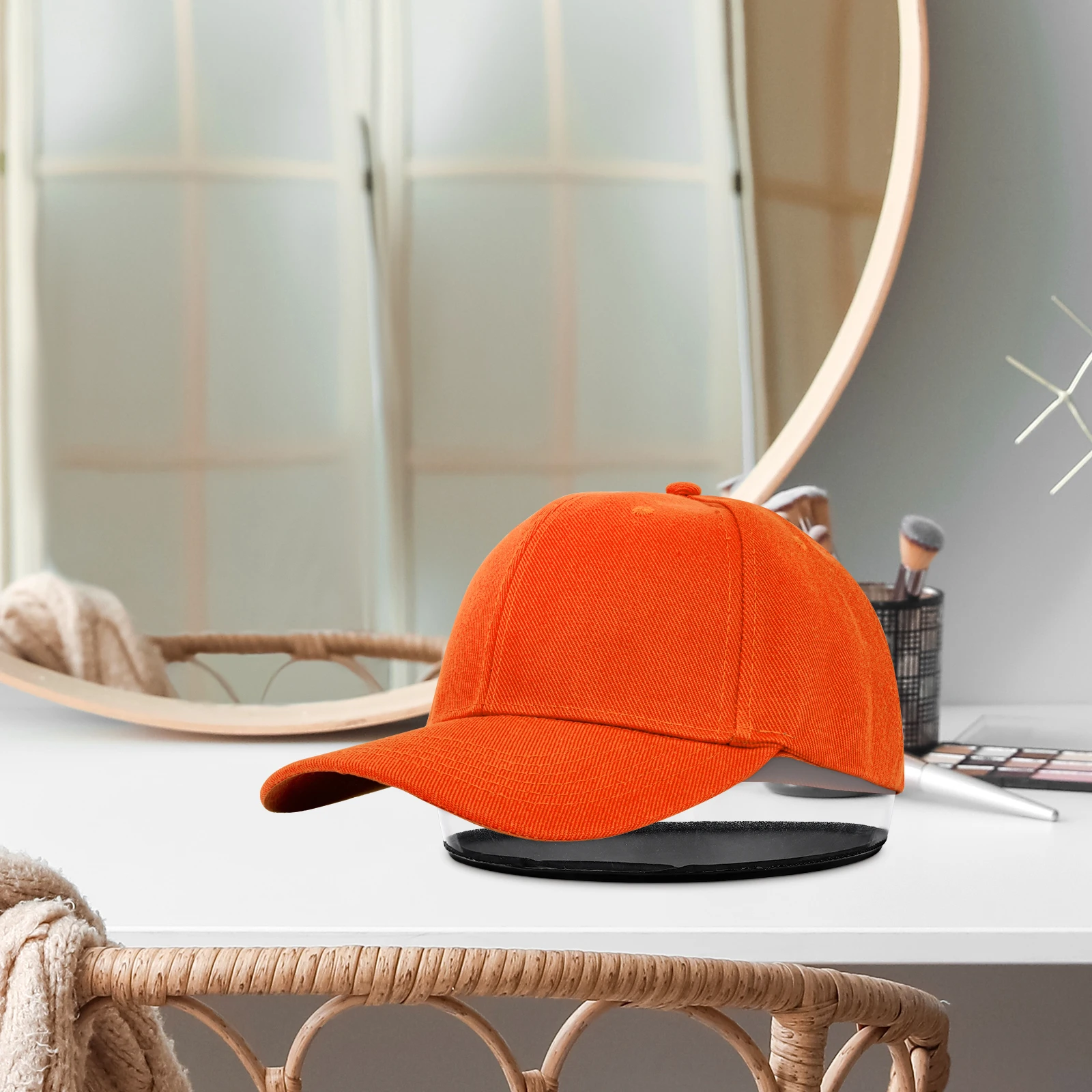 

Pvc Inflatable Stand Holder For Support Home Store Use Round Dome Caps Rack Plastic Hat Shaper Tabletop Shaper Caps Display