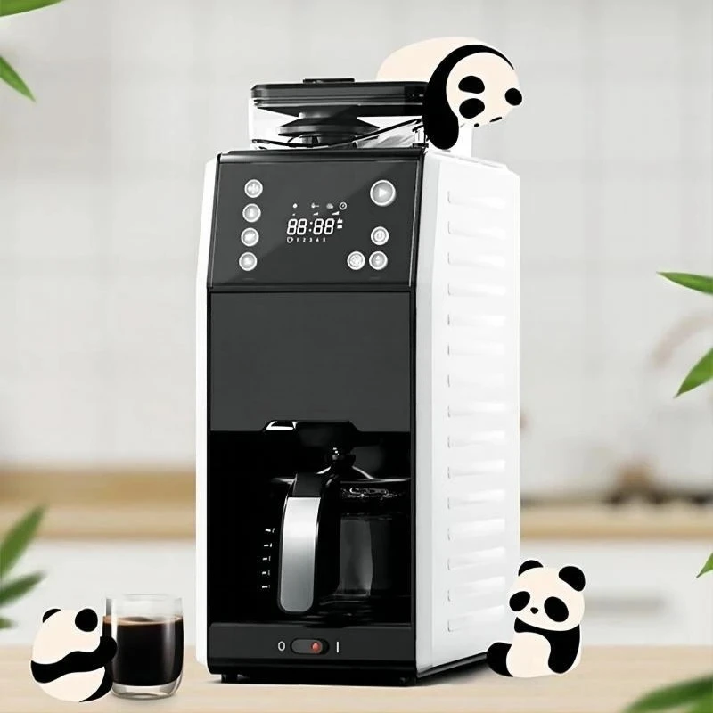 Coffee machine HD7901 American style fully automatic household small grinding integrated panda machine