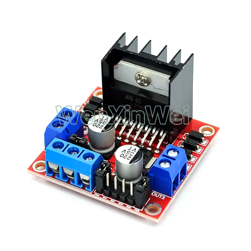 Dual H Bridge DC Stepper Motor Drive Controller Board Module L298N