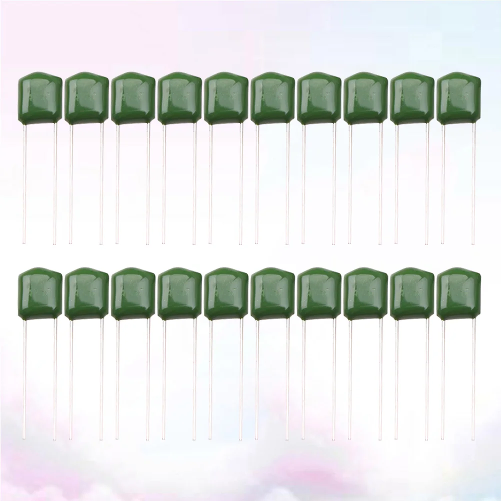 20 PCS Electric Guitar Capacitor Bass Tone Capacitors Amplifier Double Coil 0047UF 100V