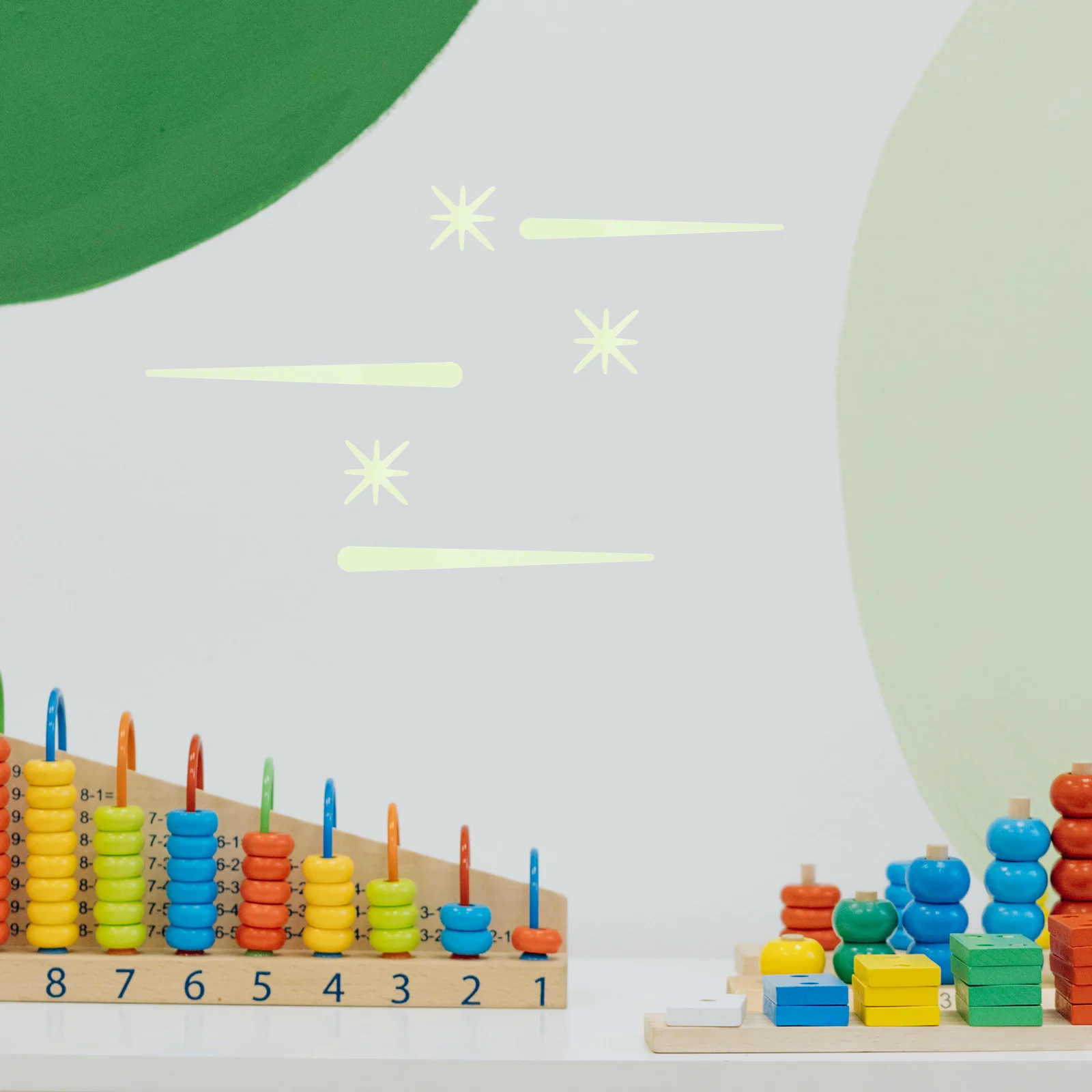 

Glow in The Dark Stars Shape Luminous Wall Stickers Easy Peel Off No Trace Ceiling Art Decor for Home Office Glowing Wall Decal