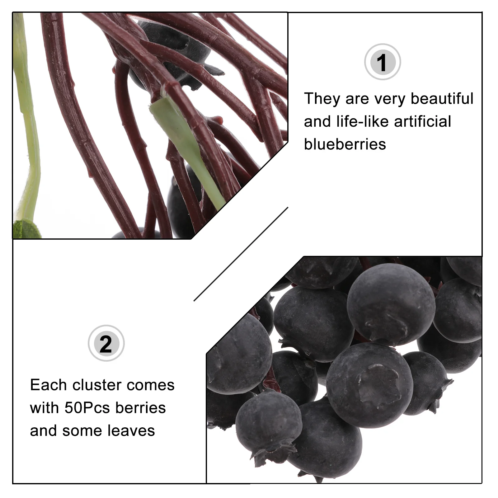 محاكاة الفاكهة المزيفة عنبية الديكور العنقودية الخضراء الاصطناعية واقعية المنزل المطبخ حفلة التصوير الدعامة #5