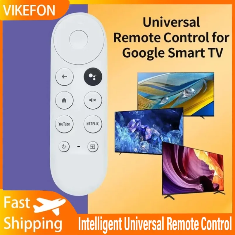 For Chromecast 4k Google TV G9N9N Remote Control Bluetooth Pairing Voice Control Smart Home Remote Control tv box