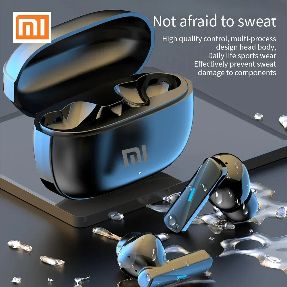 Xiaomi Bluetooth Headset Mate 50 TWS Touch Microphone Wind Noise Canceling Earbuds Hi-Fi Stereo Waterproof Gaming Headset