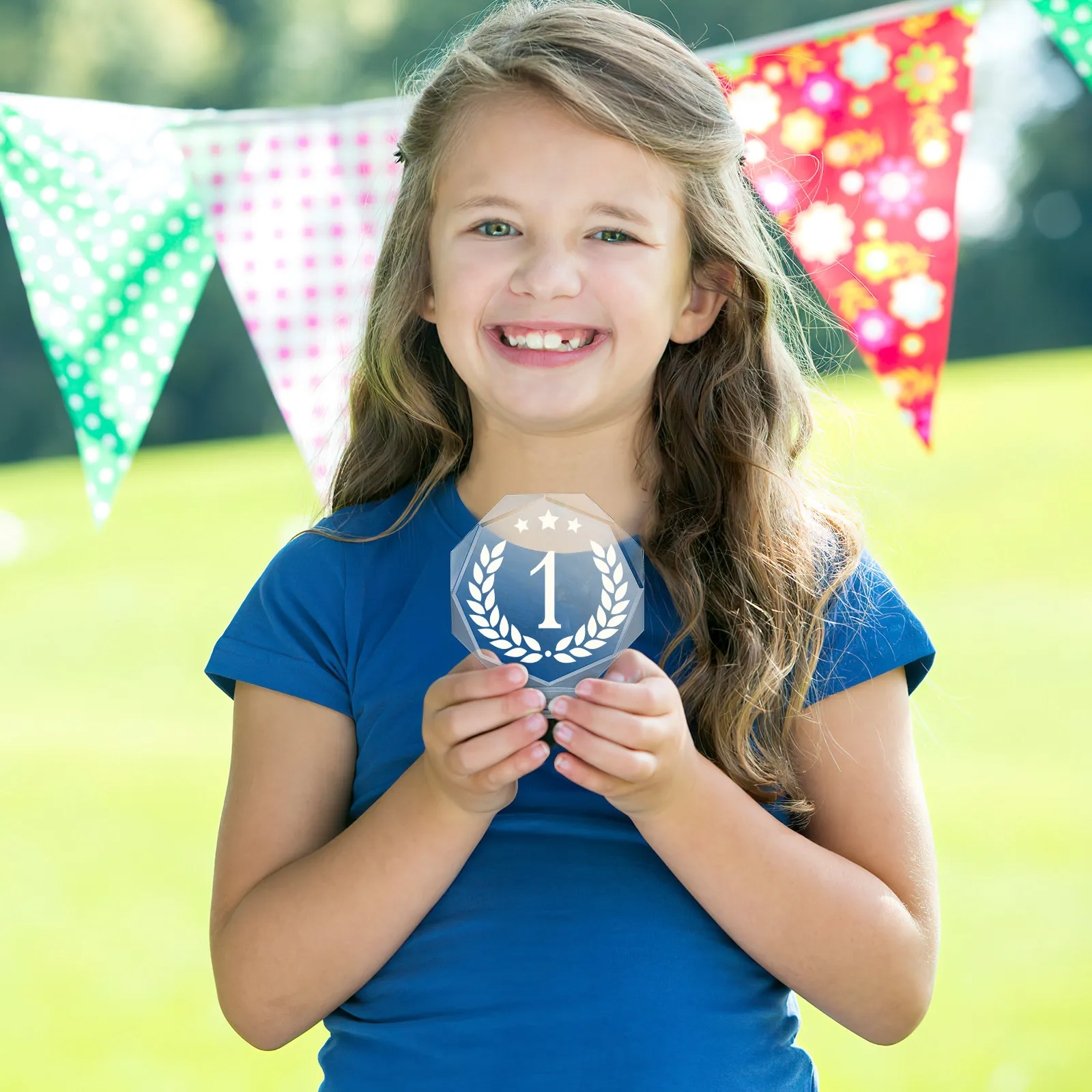 

Delicate Crystal Trophy Transparent Decorative Prize Award Accessory Desktop Trophy Gift for Adults Trophies for Adults