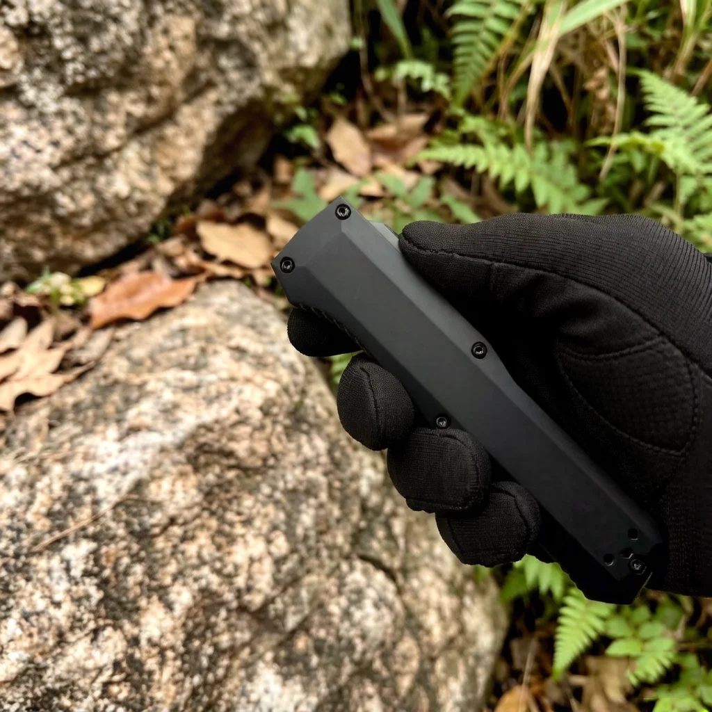 High Quality Tactical EDC Aluminum Alloy Outdoor Camping Folding Knives Portable Survival Pocket Tool Gadgets For Men view 3
