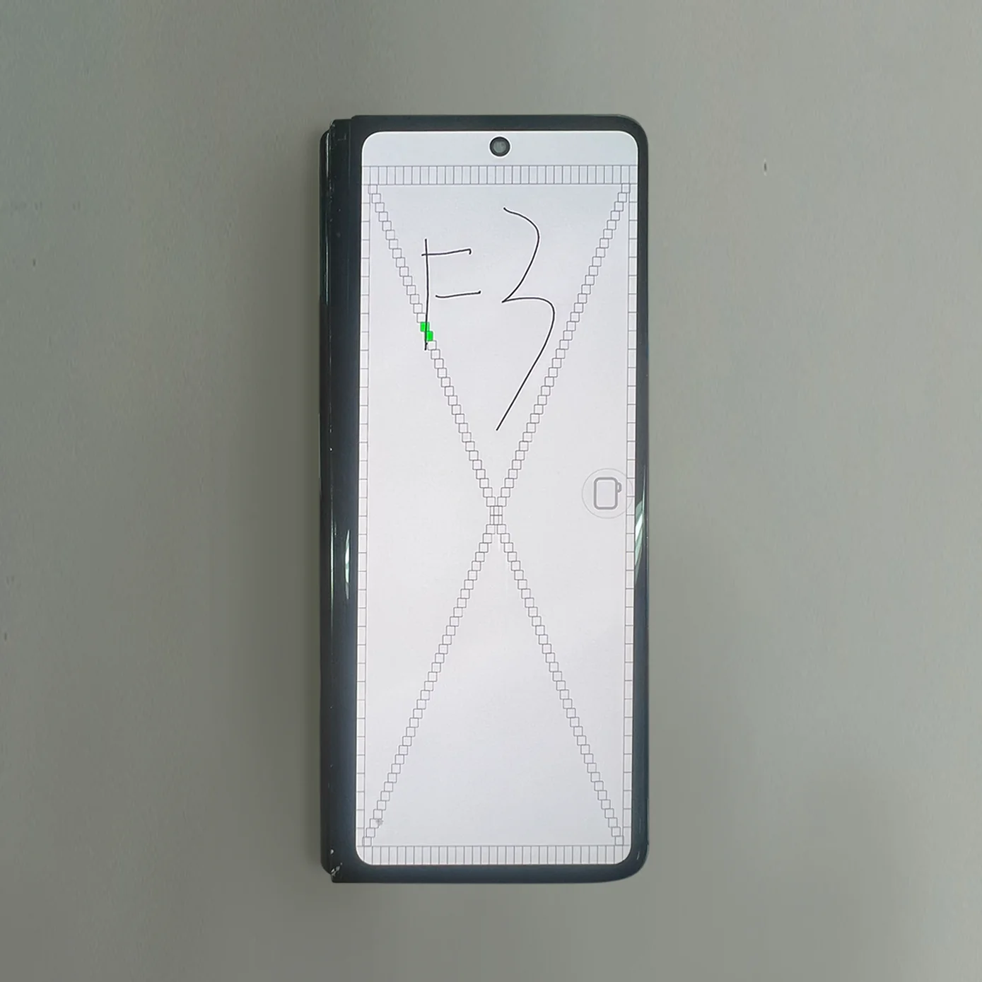 Super Amoled LCD For Samsung Fold 3 LCD Display Touch Screen Digitizer Assembly Replacement With Defect