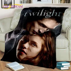 Movie The Twilight Saga Bella Edward Blanket,Soft Throw Blanket for Home Bedroom Bed Sofa Picnic Travel Office Cover Blanket Kid