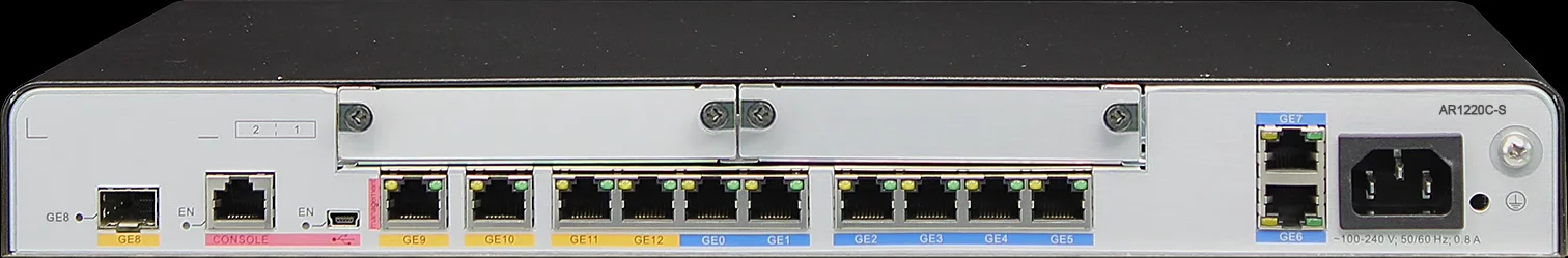Hua Wei AR1220C-S Enterprise-class Modular 8-port Full Gigabit Router Multi-WAN Port Router