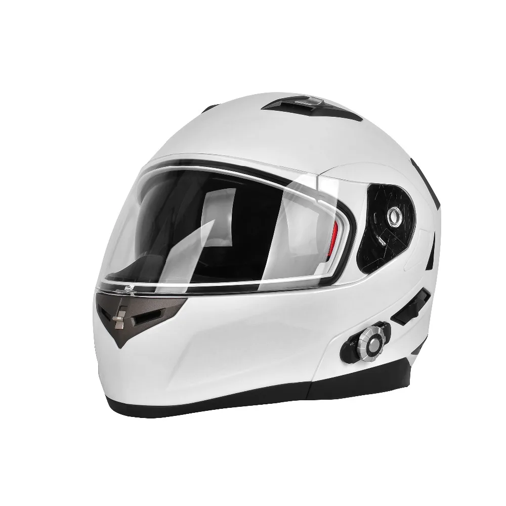 

Smart Bluetooth Motorcycle Helmet Built in Intercom System DOT Standard Helmet 3 Riders BT Talking with FM Radio