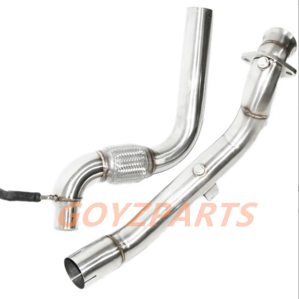 Automobile Exhaust Pipe Modification For 2015-2016 Ford Mustang EcoBoost Coupe 2-Door 2.3L 2300CC 140Cu. In. l4 GAS DOHC