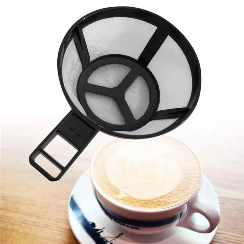 AEE2-Adjustable Ground Coffee Filter Screen - Ergonomic, Protable Design For Precise, Easy-To-Clean Grinding Experience