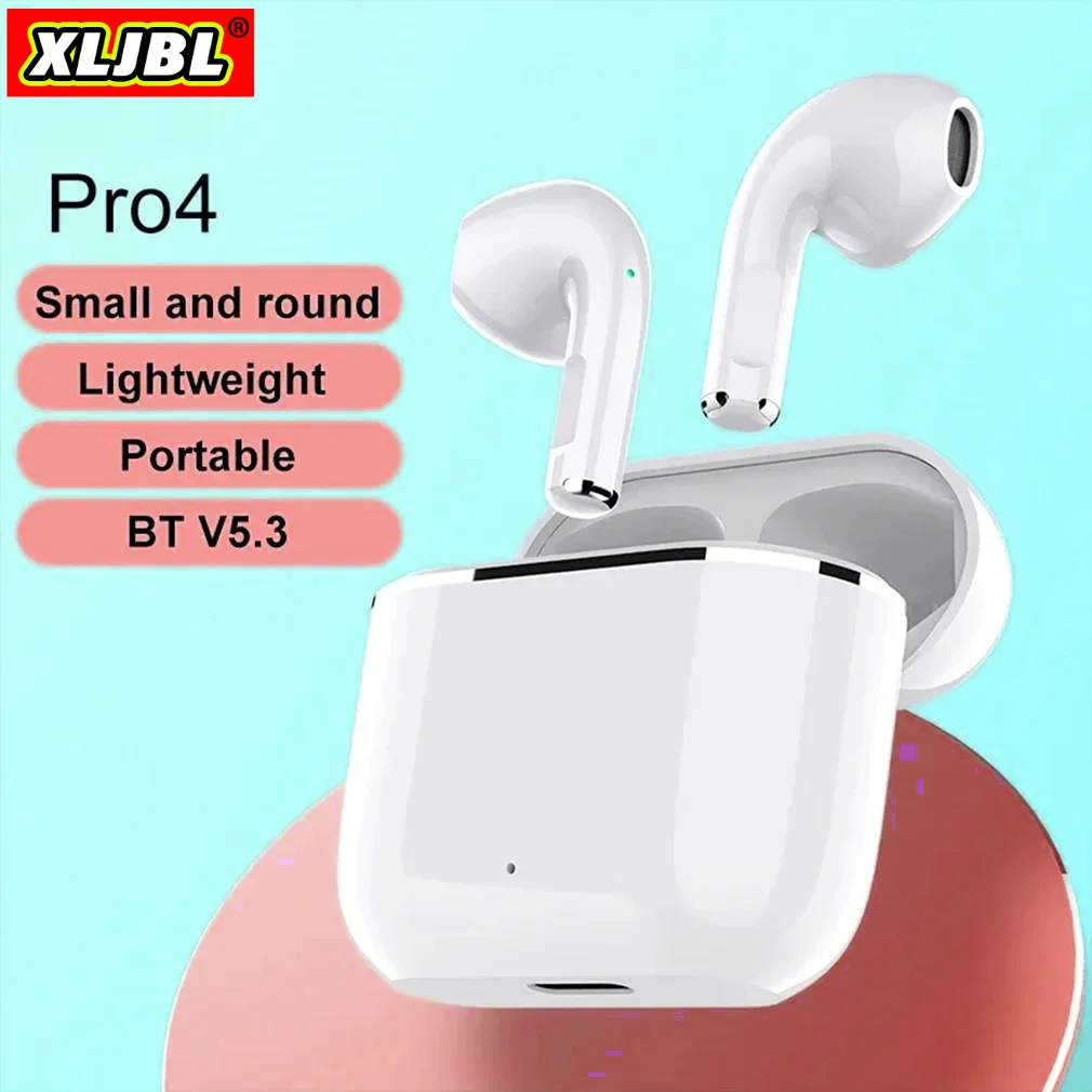 

Air Pro 4 Buds Wireless Headsets Active Noise Cancelling Earbuds Sports Gaming Bluetooth 5.3 In ear TWS Earphone For All Phone