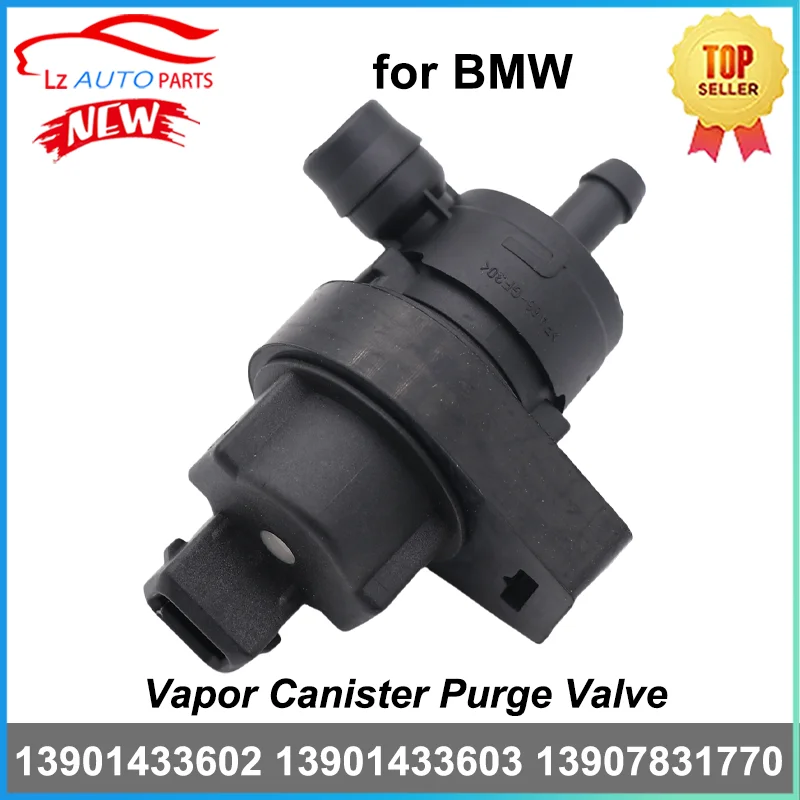 

13901433603 Fuel Tank Vapor Canister Purge Solenoid Valve for BMW 3 5 7 Series X5 Z3 Z4 E36 E46 E39 E38 E65 E66 E53 E85 1433603