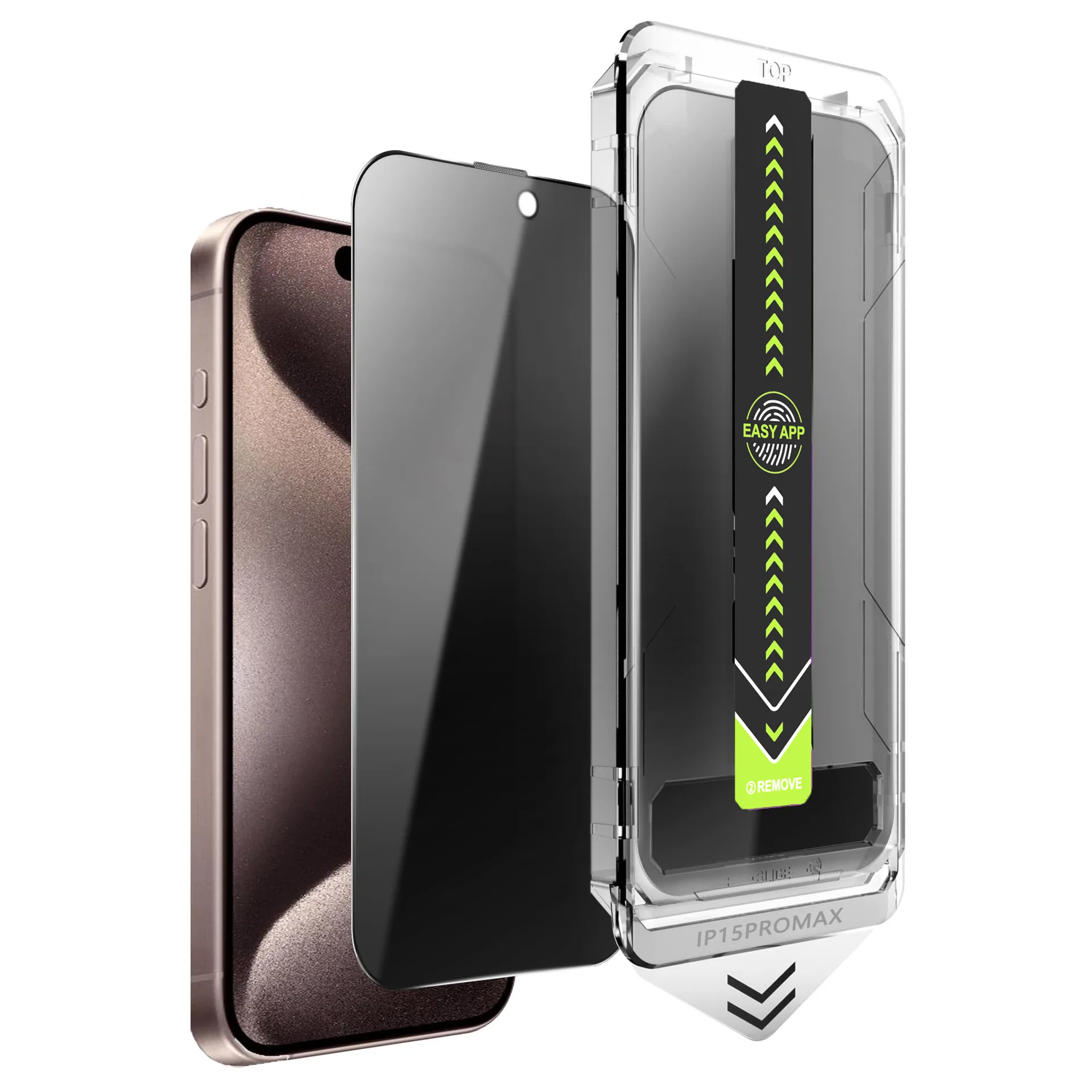Tempered glass screen protector for mobile phones, compatible with iPhone 17, Corning glass, 13Promax, instant paste box