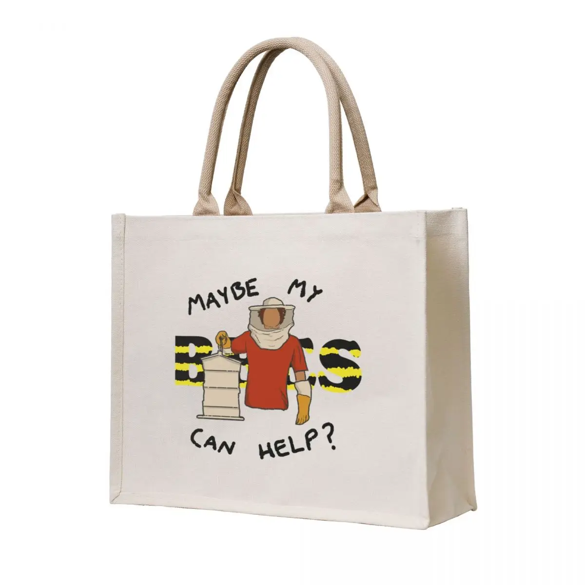 

BEES From Sorry I've Got No Head Tote Bag foldable reusable bag Canvas shoulder bag shopping logo Women's shopping