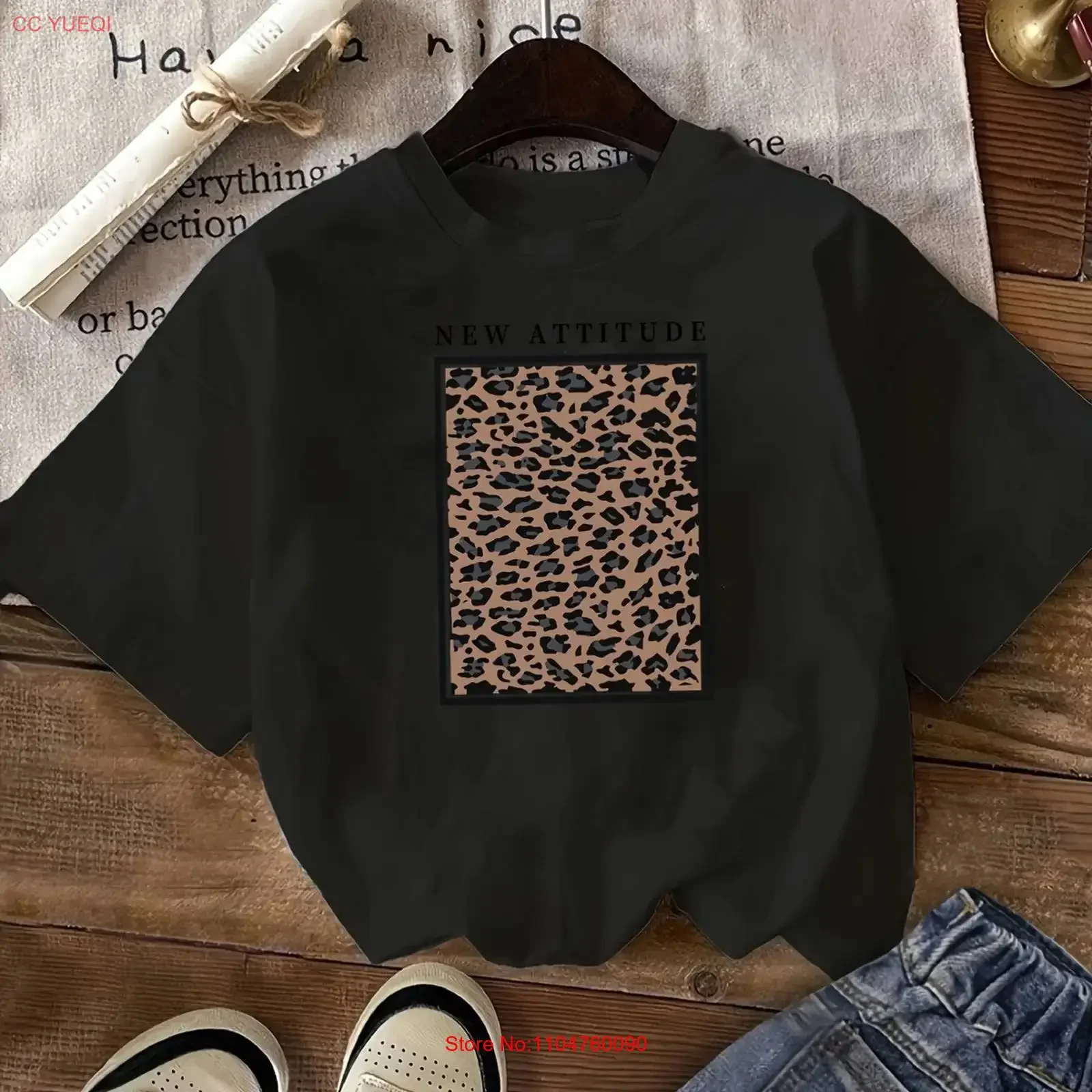 Damen Casual Sport T-Shirt mit Buchstaben-Print, Rundhalsausschnitt, Vintage-Waschung, modische Streetwear, stylisch, dehnbar, vielseitig, Unisex