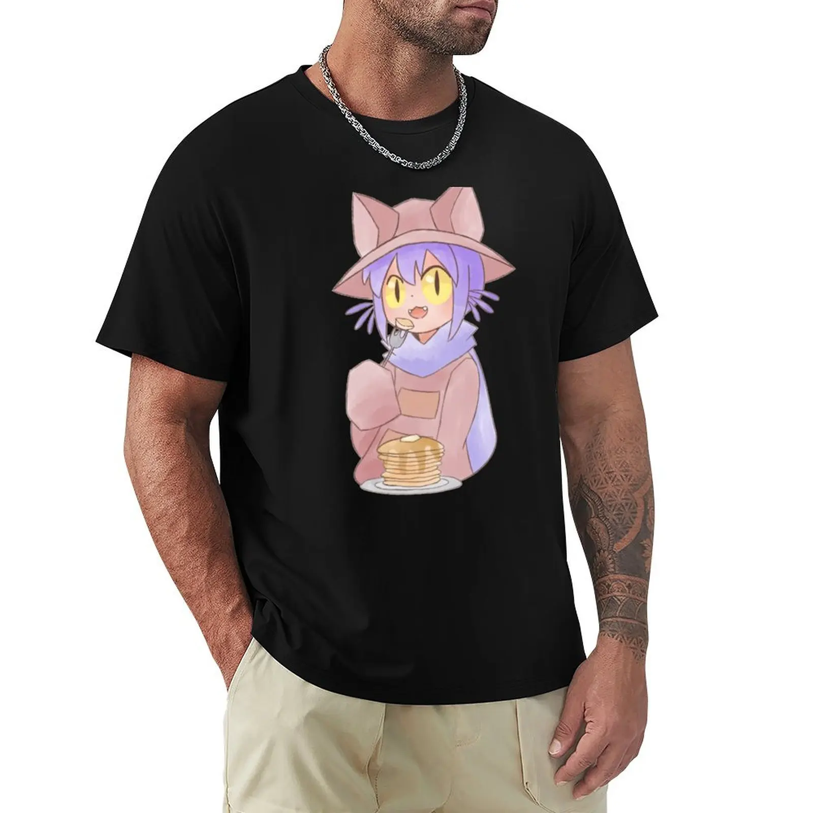 Oneshot Niko Pancakes T-Shirt cotton tshirt 100% T-Shirt