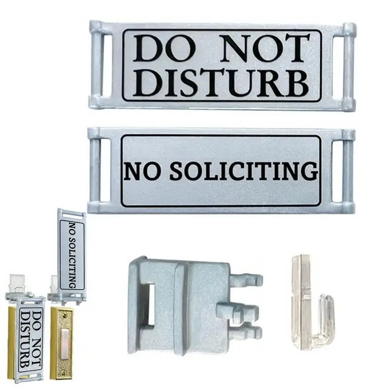 Purpose Sign 3 Options Door Hanger Sign Funny & Changeable Funny Offices Decor Sign Alternative Door Indicator Practical &