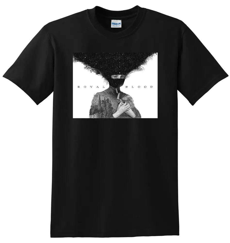 

ROYAL BLOOD T SHIRT Vinyl Cd Cover Anime Graphic T-shirts For Men Clothing Women Short Sleeve Tees High Quality 100%Cotton