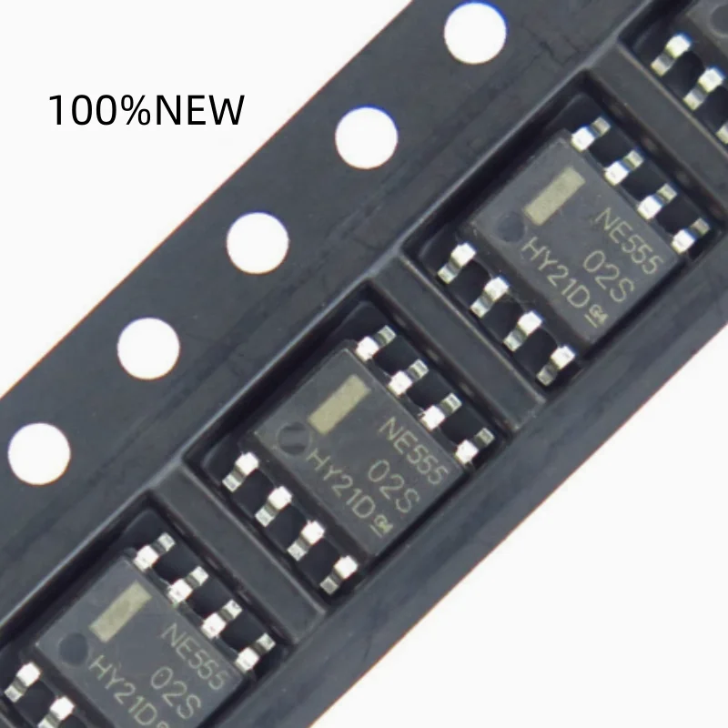 (10 Pieces) 100% New Ne555 Ne555Dr Sop-8 Timer Oscillator Chip Ic