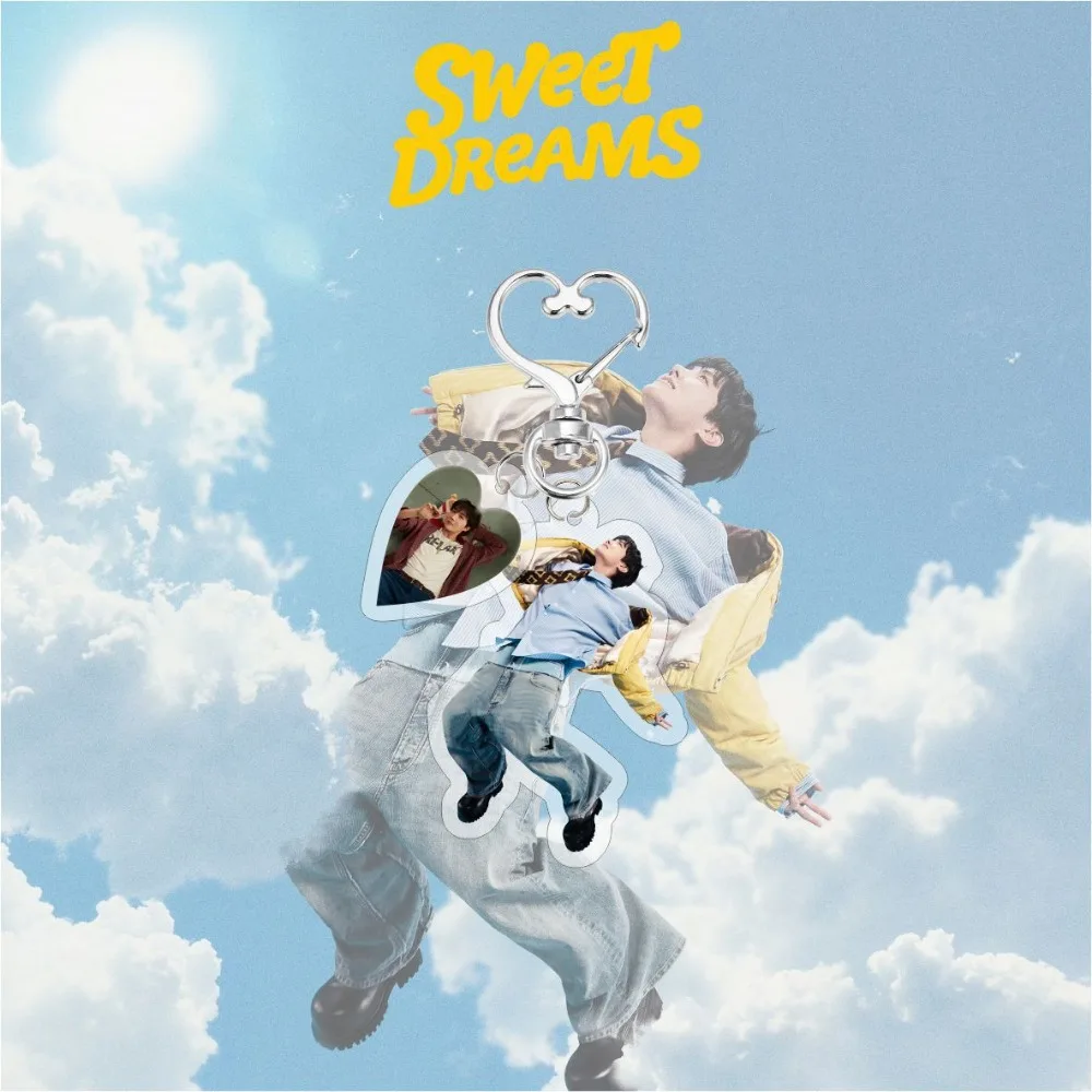 2025 New Kpop Idol J-HOPE Photo Acrylic Keychain 10 Action High-definition Photo Key Chains Keyring Fans Collection Gift