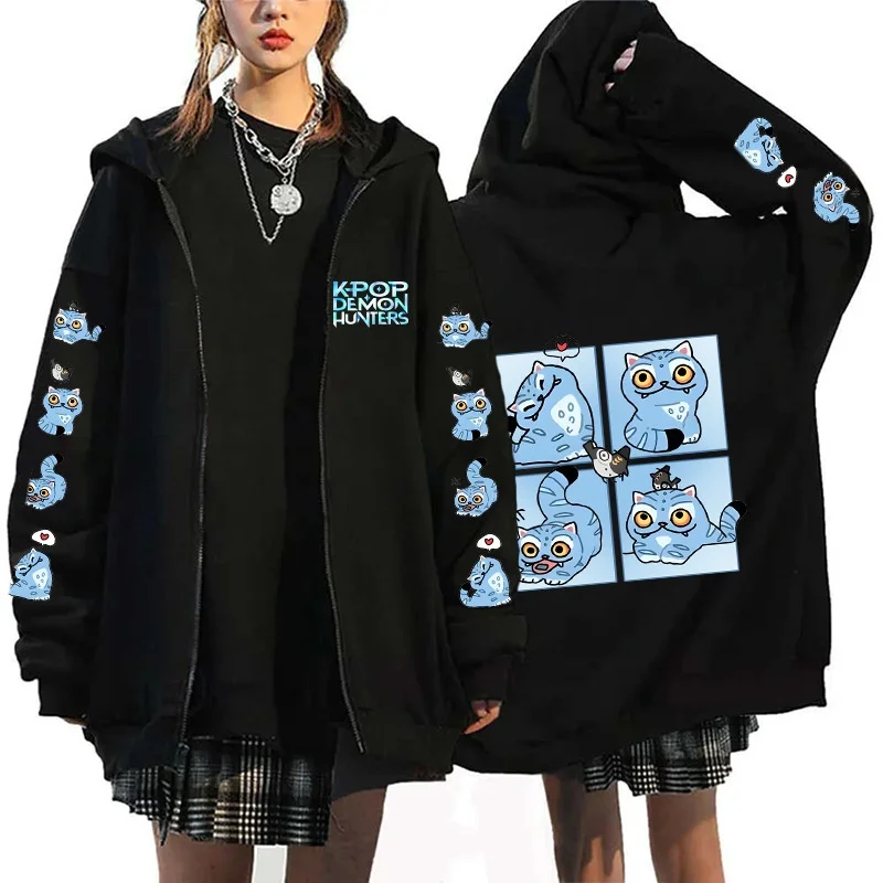 

Осенне-зимняя толстовка на молнии, милая мужская и женская верхняя куртка для любителей охотника ведьмы, молодежная мода большого размера с 3D плюс