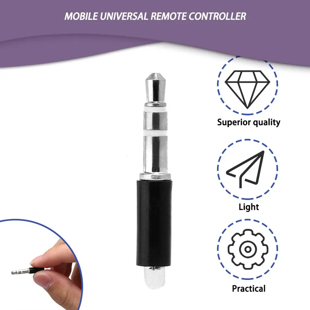 Universal Mobile Phone Smart Infrared IR Remote Control Emitter Portable Mini Size TV STB DVD Control For Mobile Phone