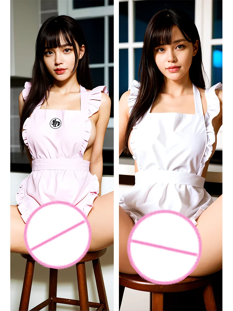 

Dakimakura anime nude apron AI girl Double-sided Print Life-size body pillows cover Adult pillowcase Customizable