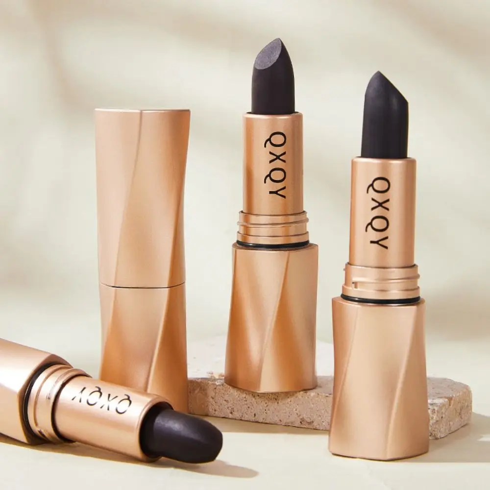 أحمر شفاه مرطب غير لامع مقاوم للماء بلسم شفاه متعدد الألوان ملمع شفاه صلب للنساء #1