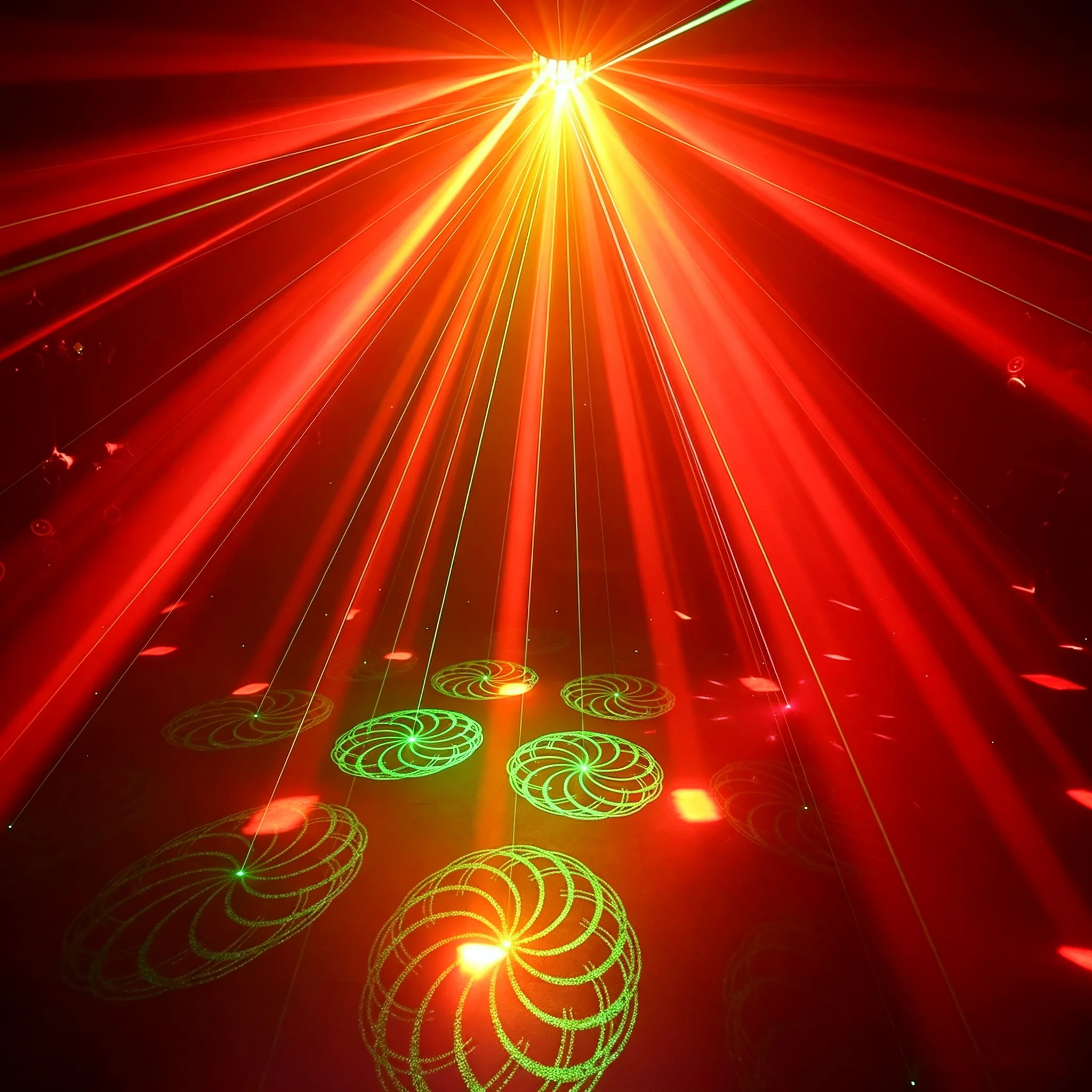 DJ Light LED three-Layer Butterfly Light Full Color Double Layer Butterfly Light Portable Aluminum Alloy Stage Light Bar Disco