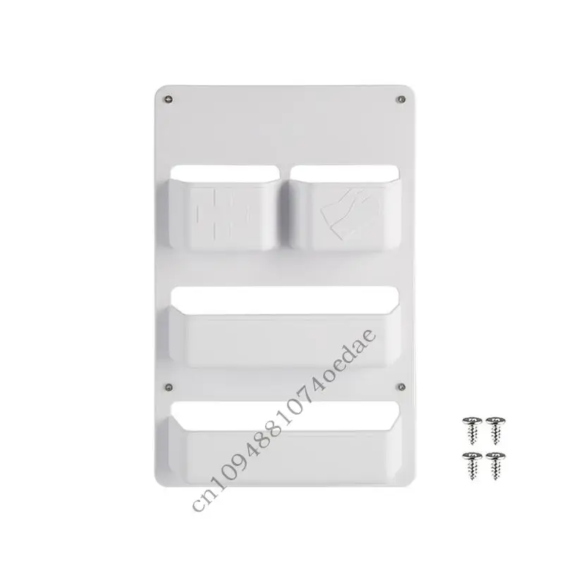 

0XXC Campers Door Storage Box Multiple Compartments for Easy Installation in Motorhomes and Caravans Waterproof