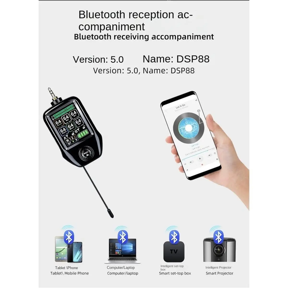 M510 Wireless Microphone Set with Infrared Frequency-Matching, 1-to-1, 15H Battery Life, Metal Body for Live Performance