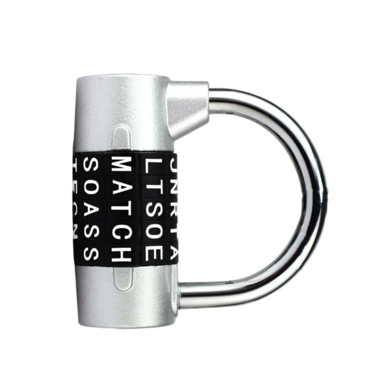 5 Letas combinação combinação combinação cadeado segurança ginásio ginásio bloqueio porta -ginástica trava senha