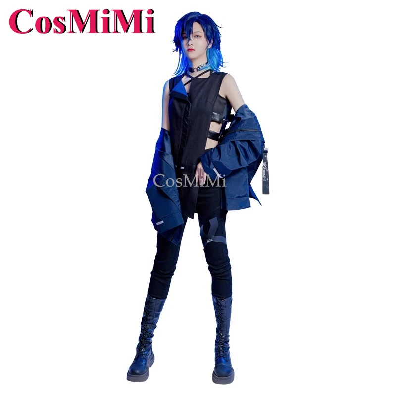 أزياء CosMiMi Anime VTuber NIJISANJI Noctyx Yugo Asuma التأثيرية أزياء وسيم أزياء كرنفال للحفلات لعب الأدوار ملابس جديدة