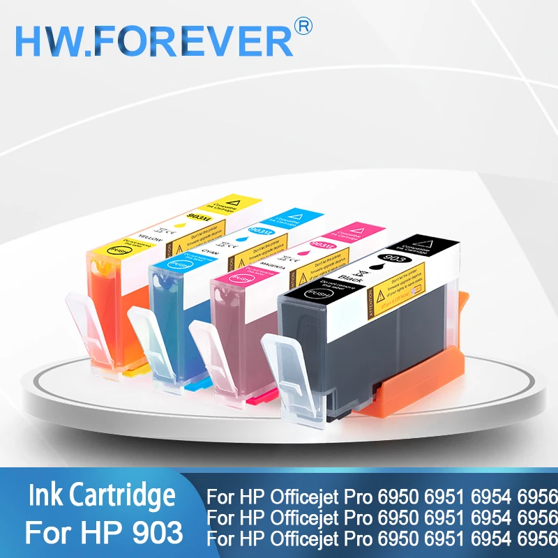

Для HP 903 904 905 902 903lXL многоразовый картридж для принтеров HP OfficeJet Pro 6960 6961 6964 6970 6950 с чипом ARC