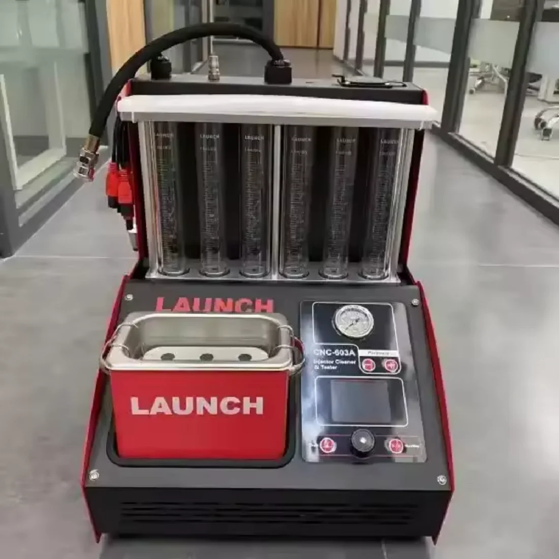 

CNC603A автомобильный тестер форсунок, стиральная машина для мастерской, оригинальная машина для запуска форсунок, промывочная машина, инструмент для обслуживания автомобиля