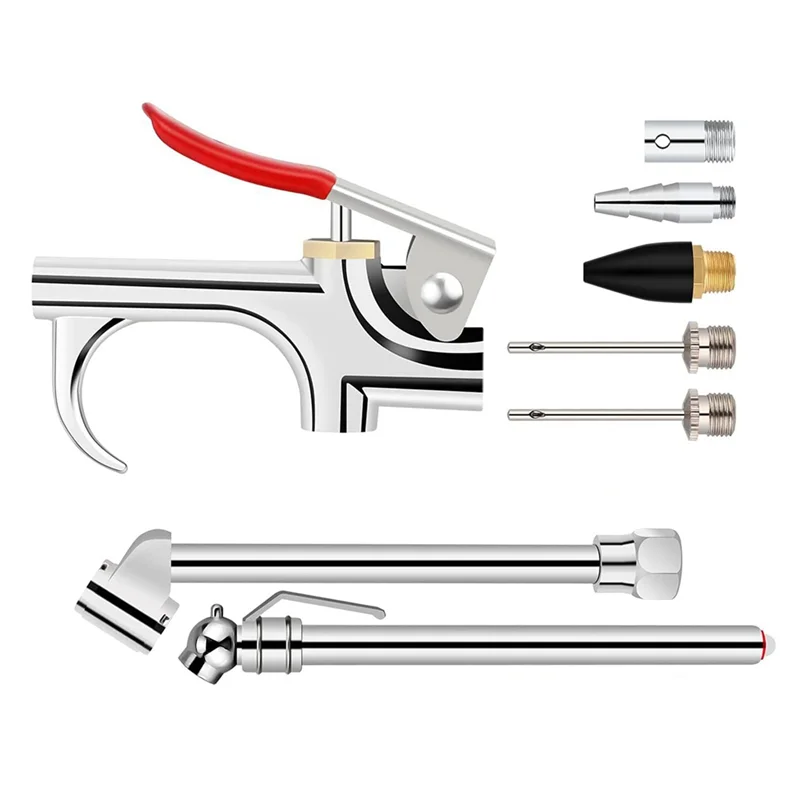 

AT21-Premium Air Compressor Hose Tube For Quick Connect Pneumatic Tools, Straight Pipe Design For Efficient Dust Blowing
