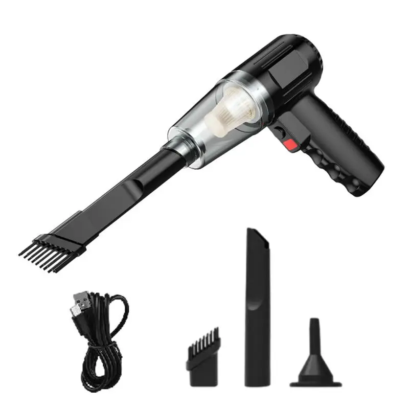 Car Cleaner Vacuum Car Vacuum Cordless Rechargeable Powerful 9000pa Suction Car Interior Cleaner For Automotive Home Pet Hair