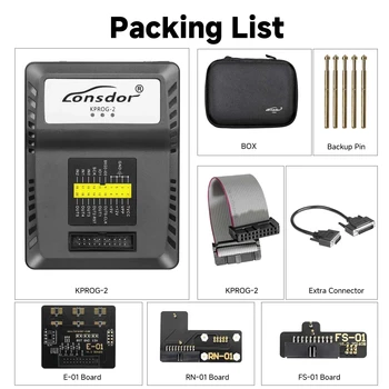 Lonsdor KPROG2 KPROG-2 Adapter for K518 PRO/K518 FCV Key Programmer Read/Write EEPROM SOIC Chip/MCU Chip
