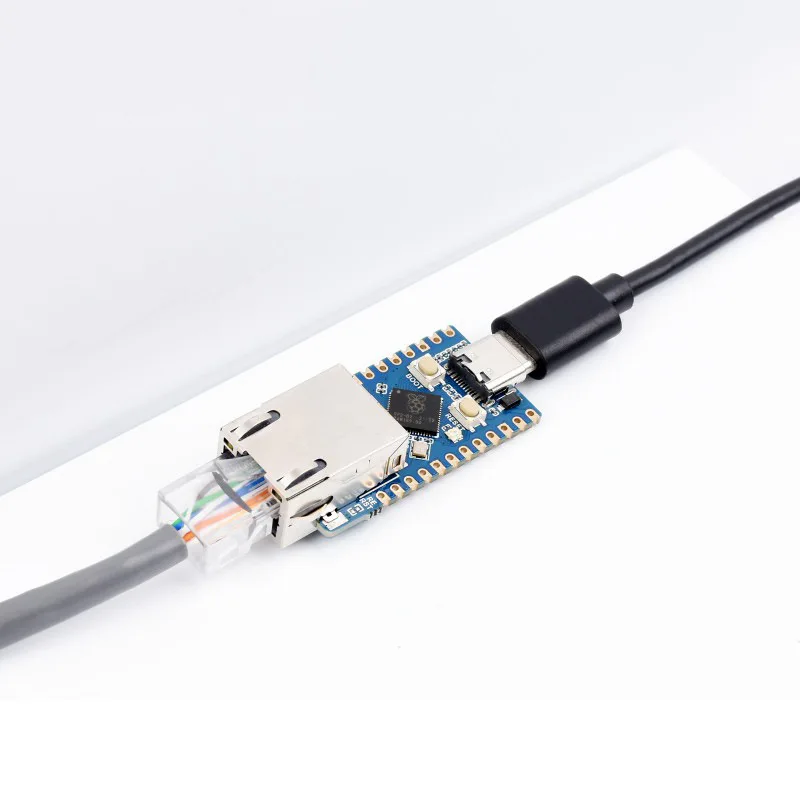 Waveshare RP2040-ETH Mini carte de développement RP2040 Module de Port Ethernet microcontrôleur Raspberry Pi