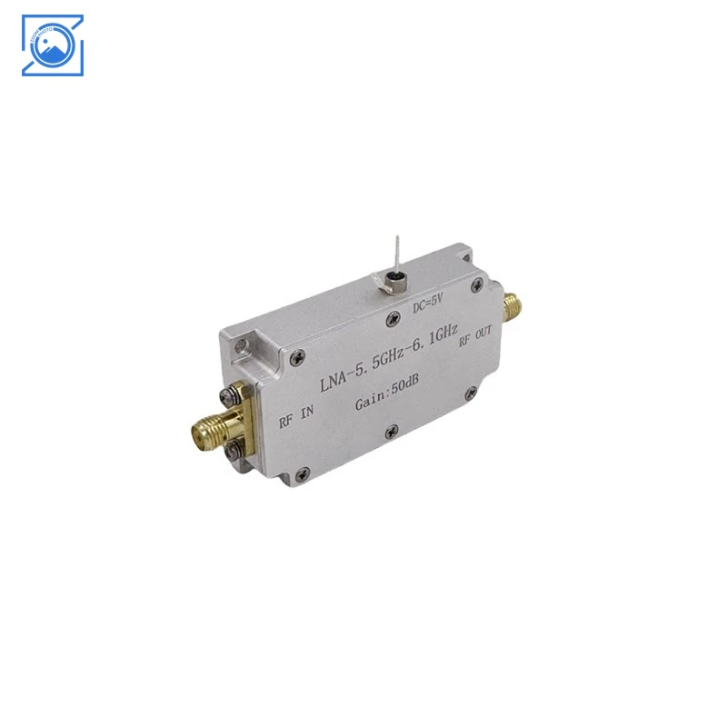 2.4GHz–2.483GHz 50dB LNA Amplifier Low Noise Amplifier 5V Power Type-C for Video Transmission