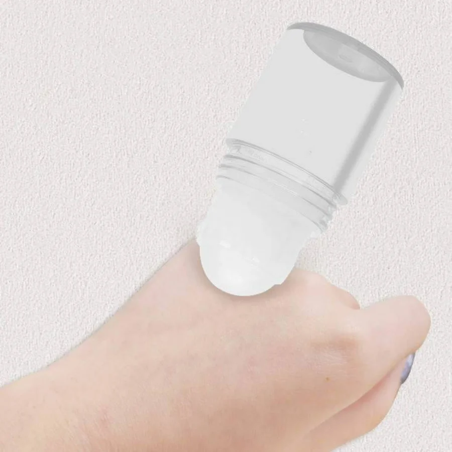 Refillable Roll-On Bottle Empty Liquid 25/40ml Plastic Bottle Roller Body Aromatherapy Oxter Cosmetic Deodorant Facial Ice Roll